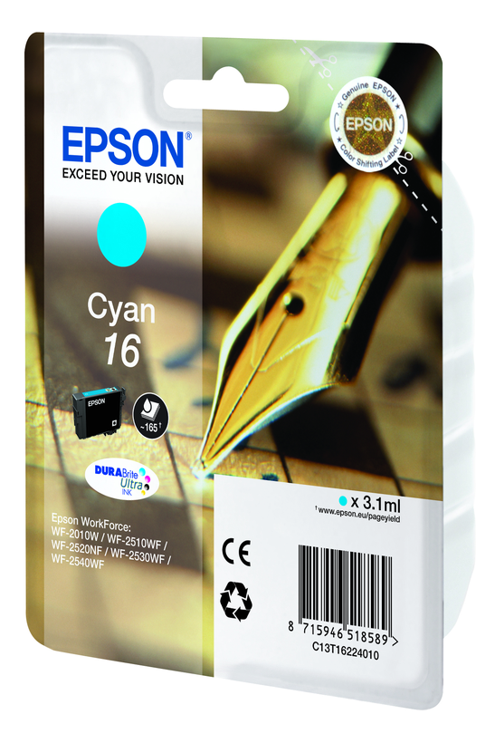 Epson 16 Tinte cyan