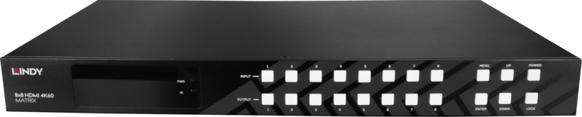 Switch Matrix LINDY 8x8 HDMI(A)