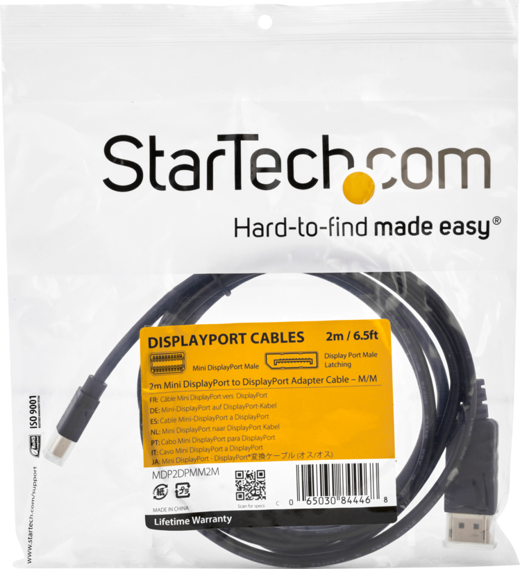 StarTech DP - miniDP kábel 2 m