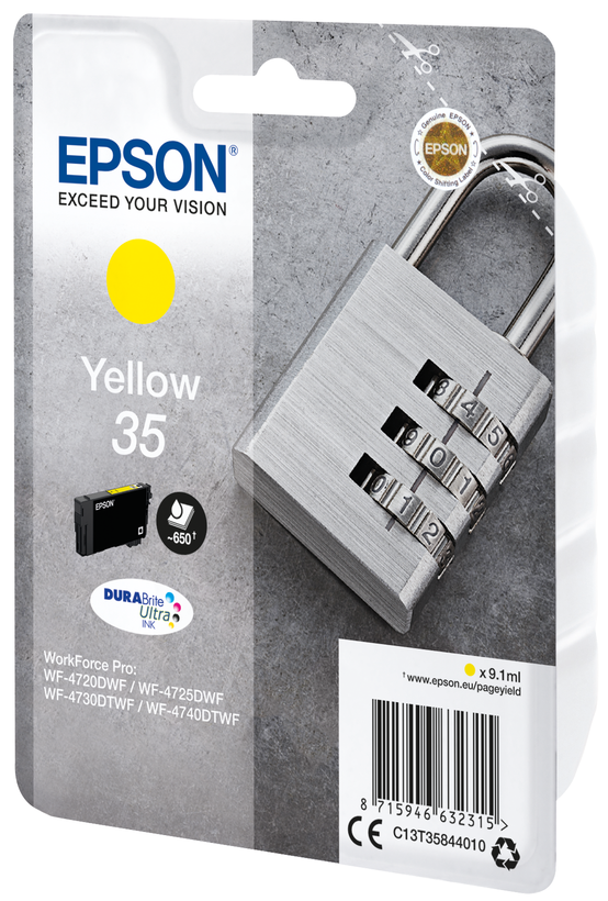 Epson 35 Tinte gelb
