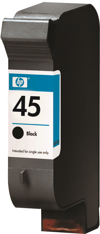 HP 45 Tinte schwarz groß