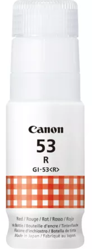 Inkoust Canon GI-53R červený