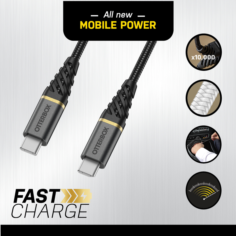 OtterBox USB-C Premium Fast Charge Cable