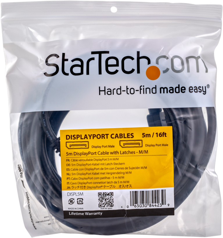 StarTech DisplayPort kábel 5 m