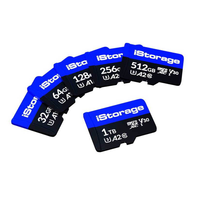 iStorage 256 GB microSDXC Card 3 Pack