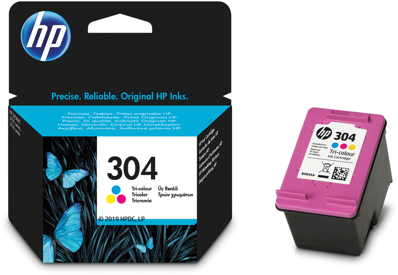 HP 304 tinta, háromszínű