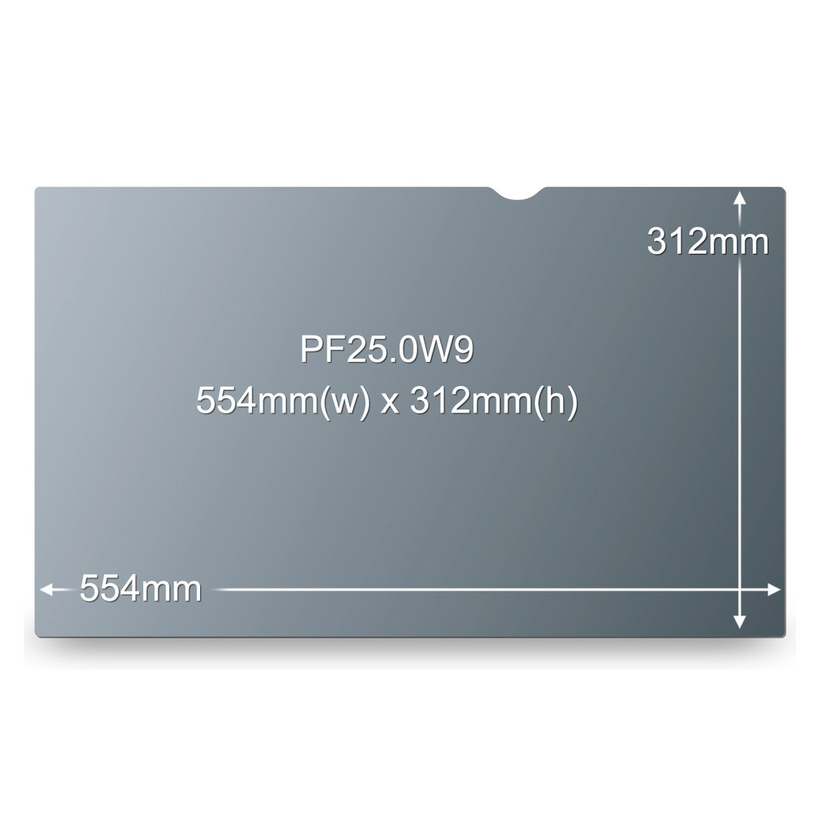 3M Filtr pryw. PF250W9B 63,5 cm (25")