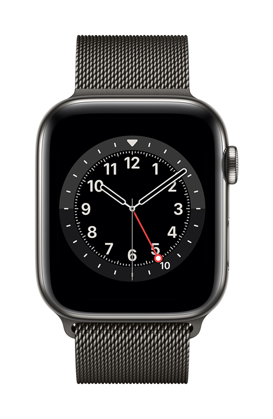 Apple Watch S6 GPS+LTE 44mm acier graph.