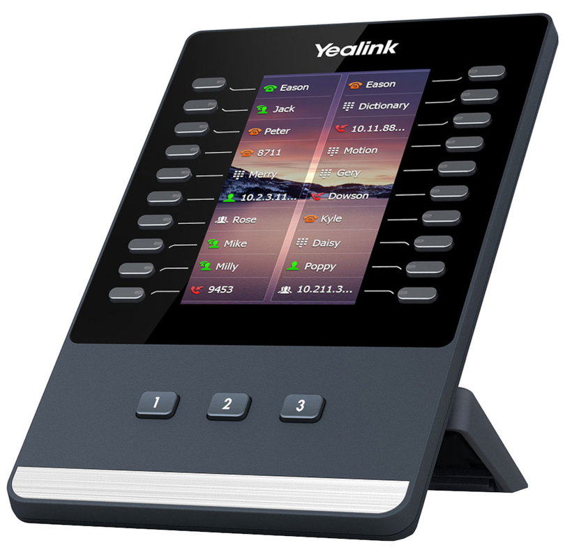 Rozširující modul Yealink EXP43 bar. LCD