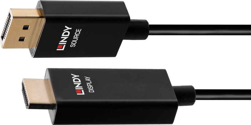LINDY DisplayPort - HDMI Kabel Aktiv 1 m