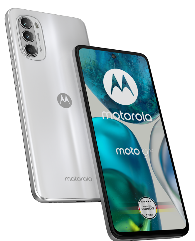Motorola moto g52 4/128GB White