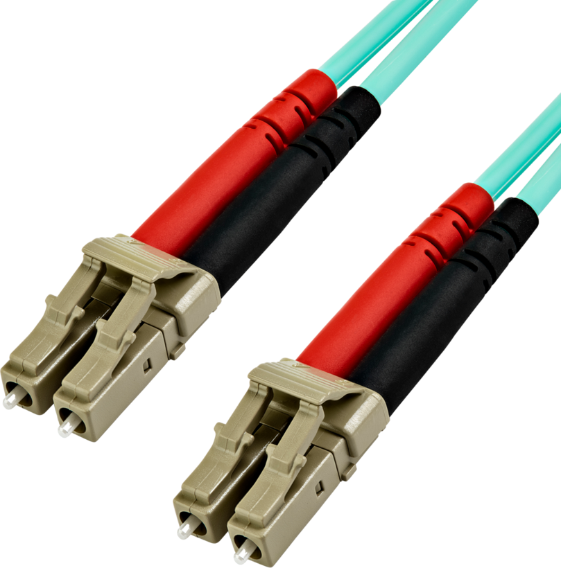 Cable con. dúplex FO LC-LC 10m 50/125µ