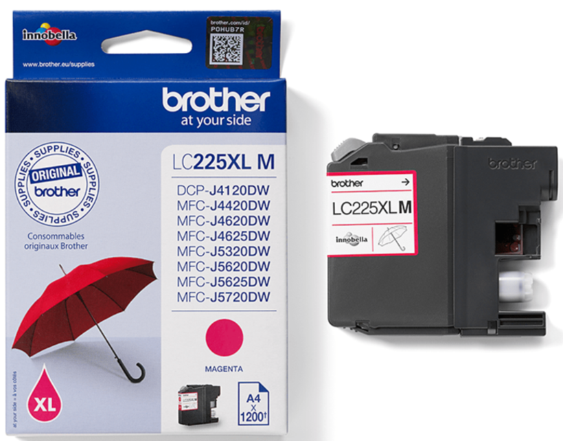 Brother LC-225XLM Tinte magenta