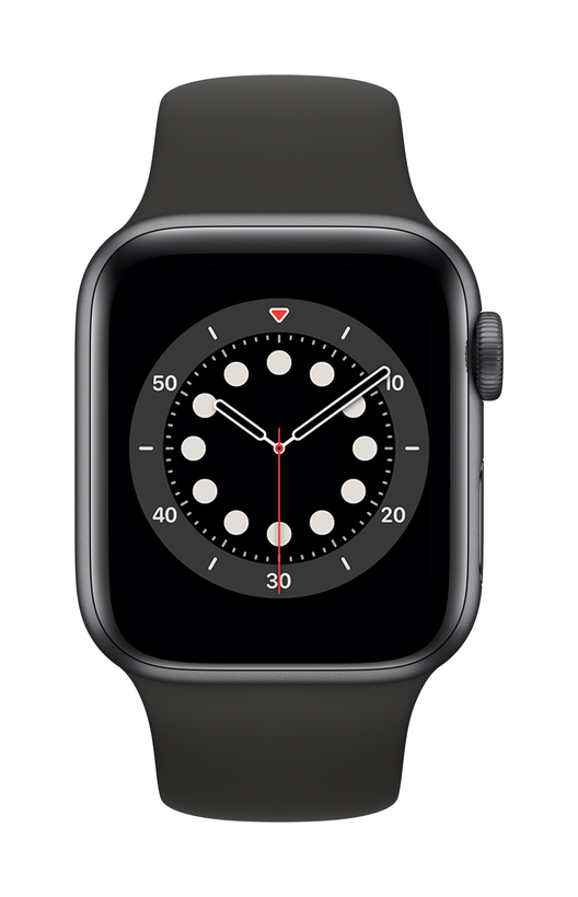 Apple Watch S6 GPS+LTE 40mm alu cinz.