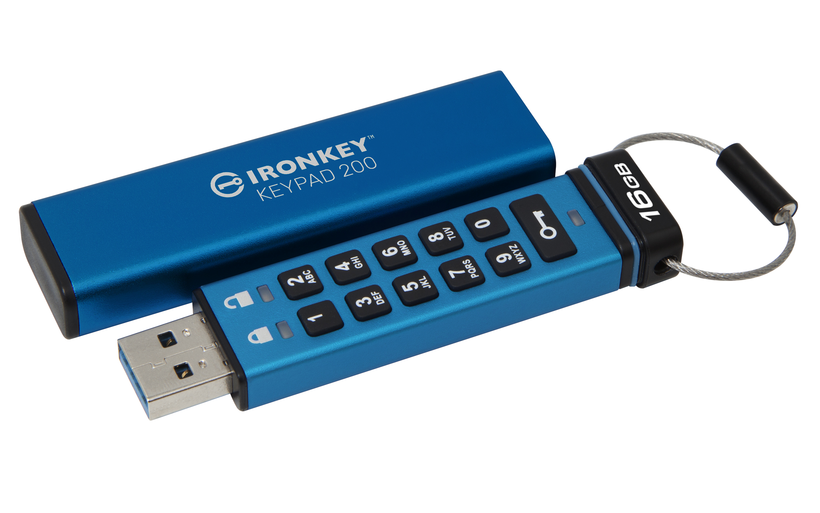 Clé USB 16 Go Kingston IronKey Keypad