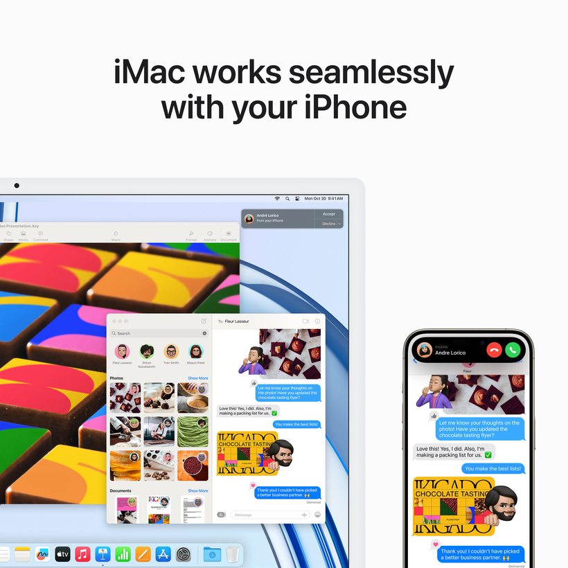 Apple iMac M3 10-core 16/256GB Yellow