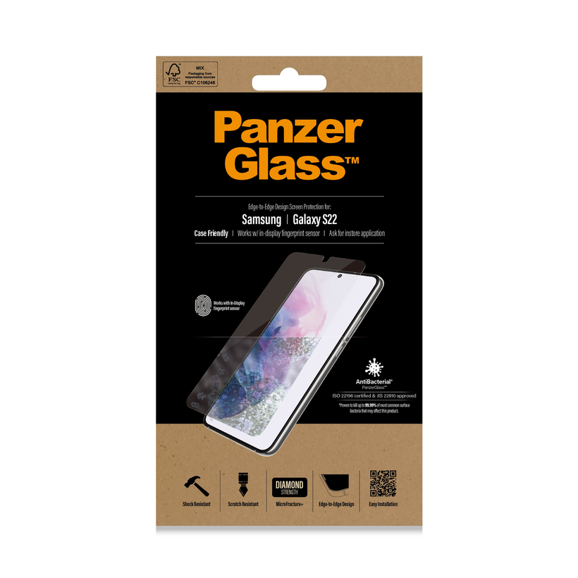 PanzerGlass Galaxy S22 Schutzglas