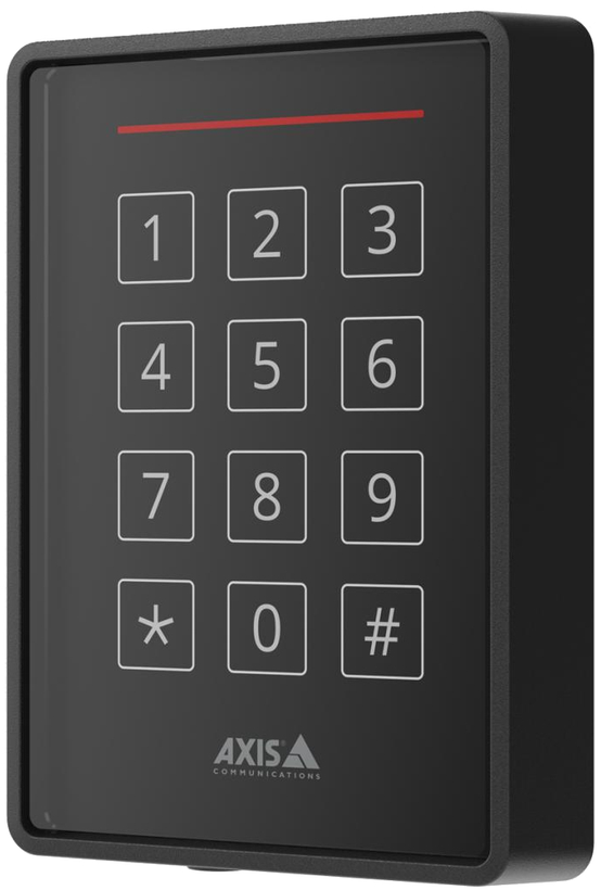 AXIS A4120-E RFID olvasó számbillenty.