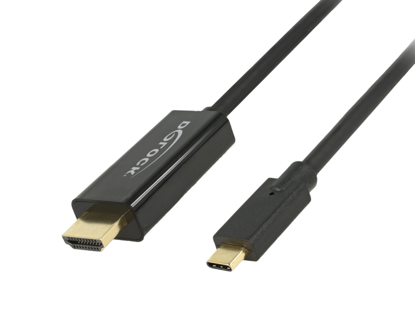 Cable USB C/m - HDMI/m 1m black