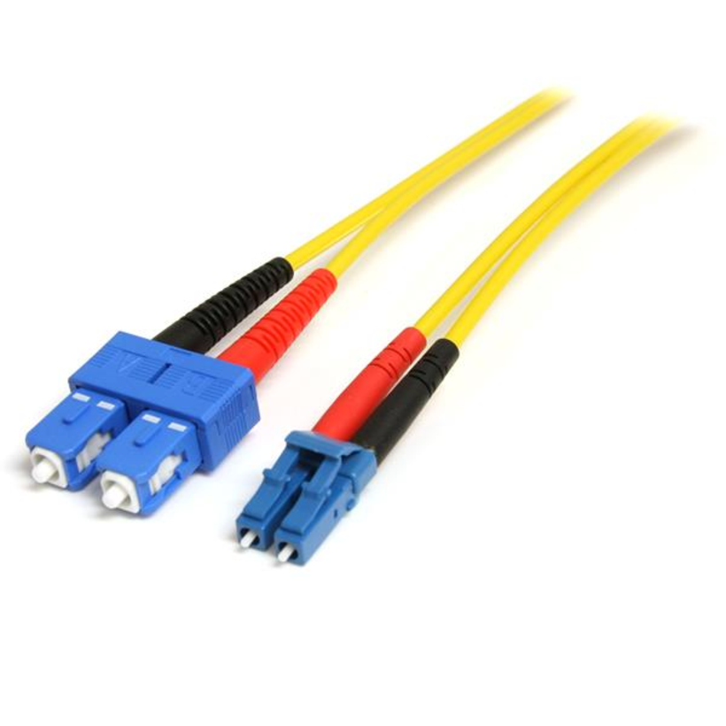 Câble patch FO duplex LC-SC 10 m, 9/125µ