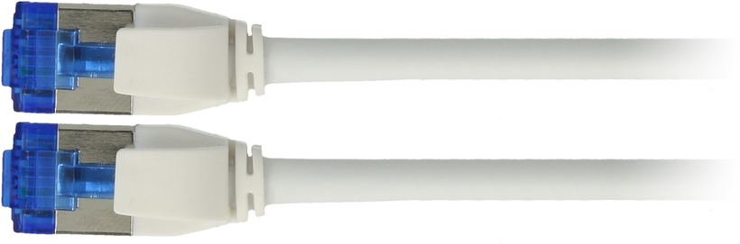 Patch Cable RJ45 S/FTP Cat6a 0.25m White