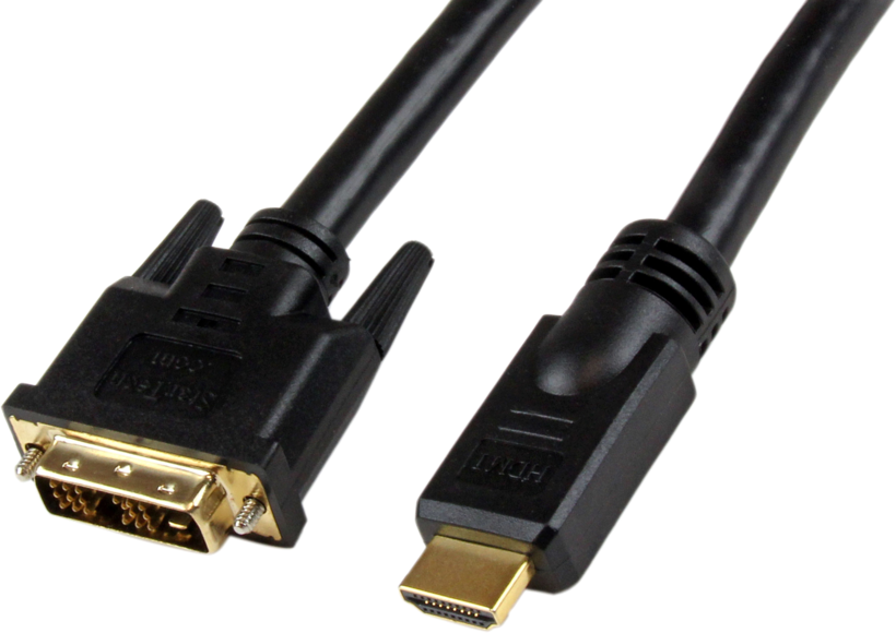 Câble HDMI A m. - DVI-D m., 7 m, noir