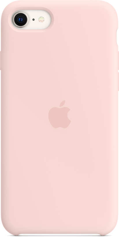 Funda silicona Apple iPhone SE rosa cal.
