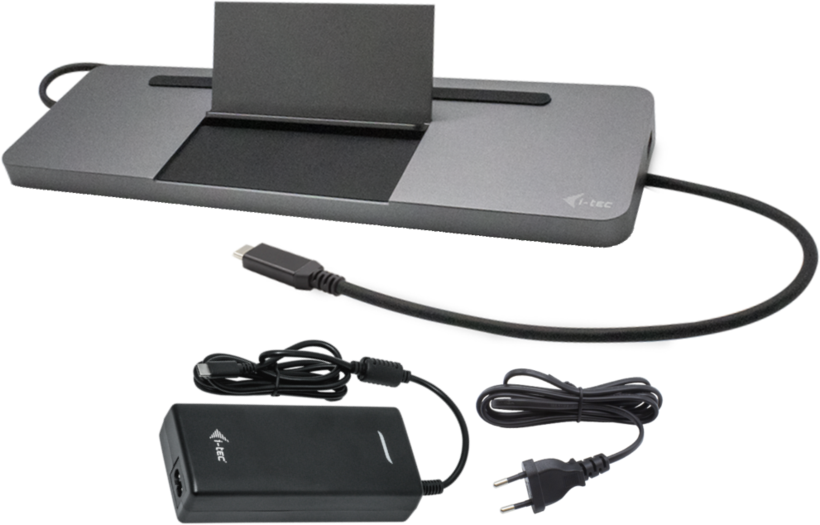 i-tec Ergonomic USB-C - VGA+HDMI+DP Dock