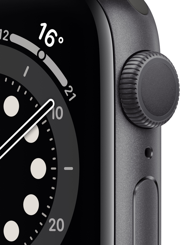 Apple Watch S6 GPS 40mm, aluminium gris