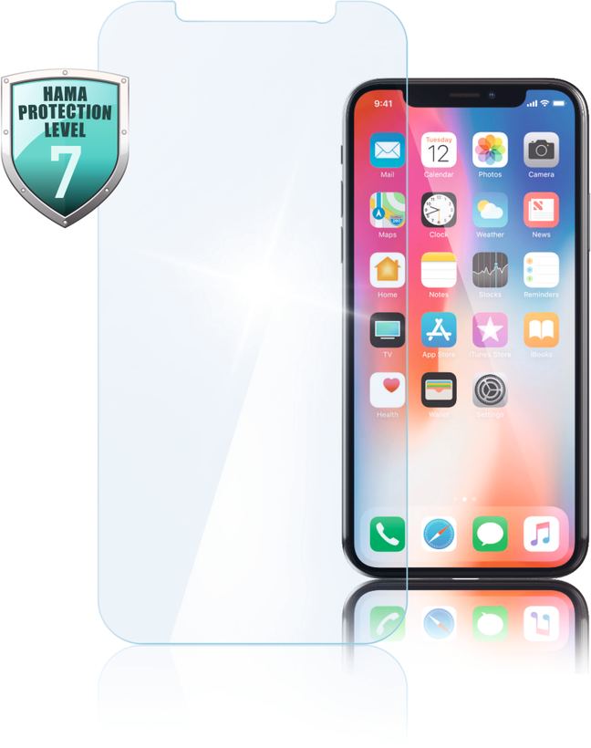 Hama iPhone 11 Pro/XS/X Schutzglas