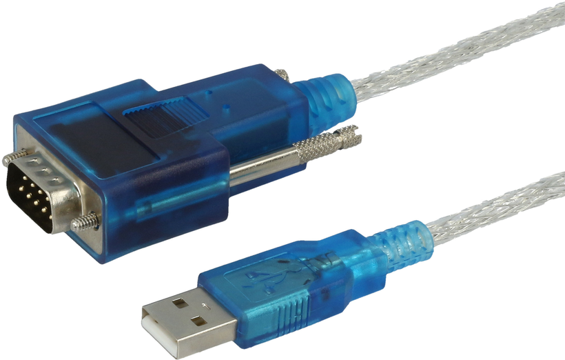 Adaptér DB9/DB25 k. - USB typ A k. 1,8 m