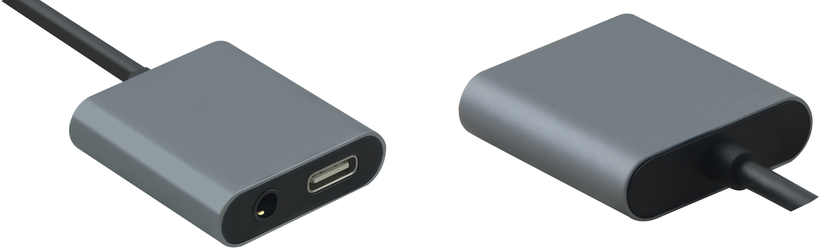 Adapter USB C/m - 3mm Jack/f+USB-C