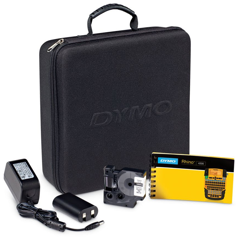 DYMO Rhino 4200 Label Printer Kit + Case