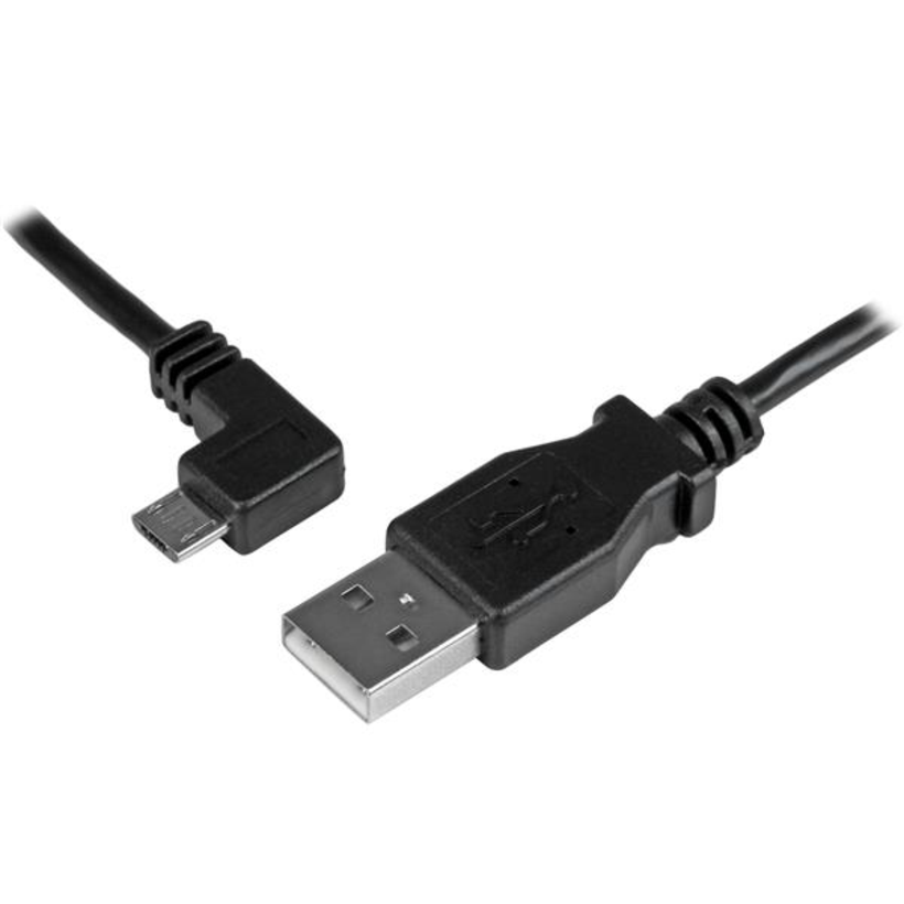 Cable micro-USB StarTech 90° izq. 2 m