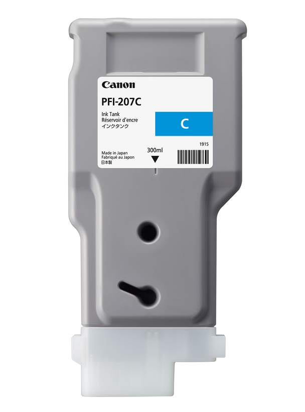 Encre Canon PFI-207C, cyan