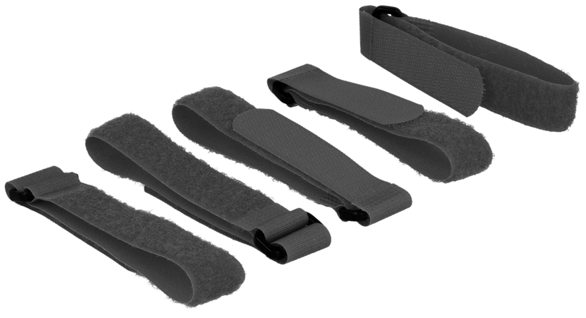 Serre-câble scratch 300 mm, noir, x5