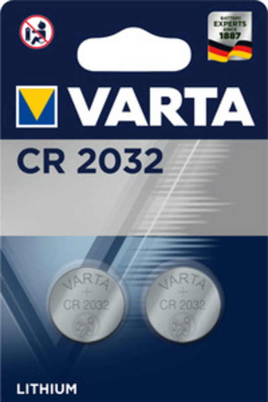 Pile bouton Varta CR2032 LL, x2