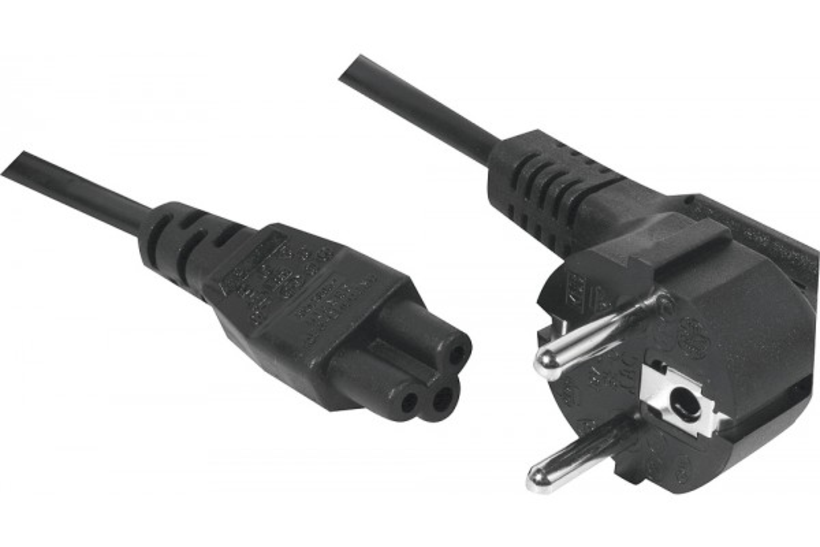 CUC Power Cable C5 f., black 1.8m