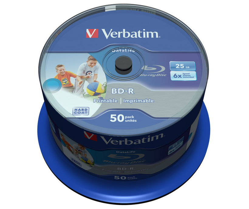 Verbatim Blu-ray BD-R 25GB 6x SP(50)