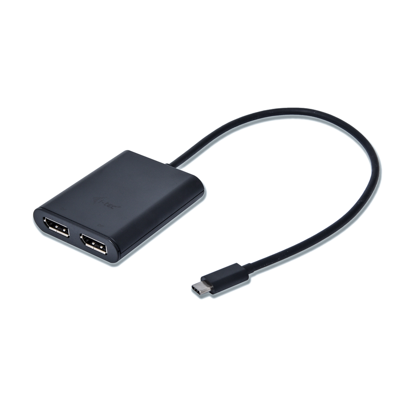 i-tec Adapter USB-C - 2xDisplayPort 4K