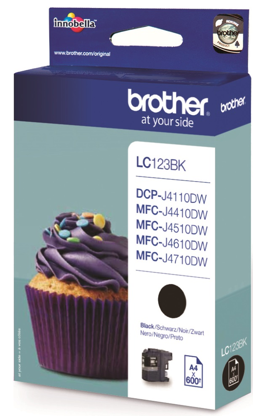 Brother LC-123BK tinta fekete
