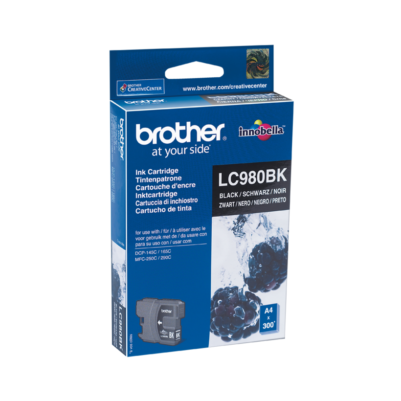 Brother LC-980BK tinta fekete