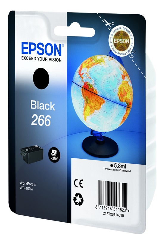 Encre Epson 266, noir