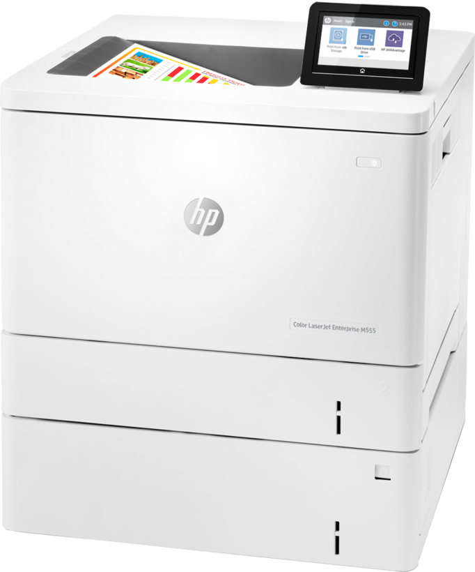 Imprim. HP Color LaserJet Enterp. M555x