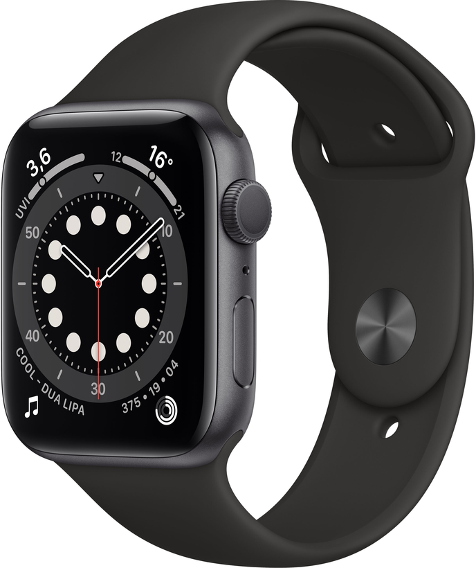Apple Watch S6 GPS 44mm hliník, šedé