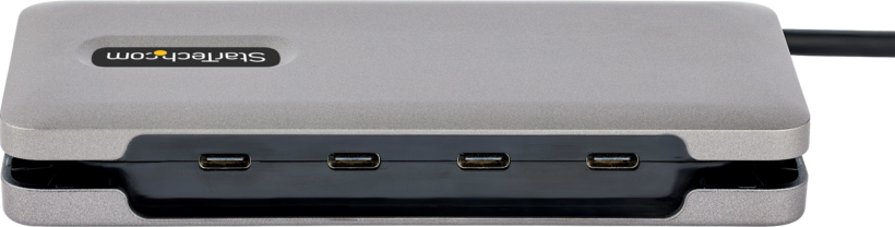 Hub USB 3.1 StarTech 4 portas cinz./pr.