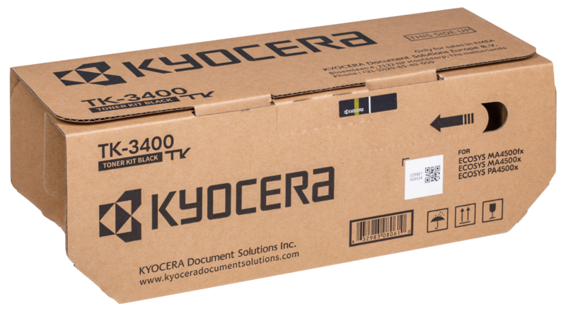 Kyocera TK-3400 toner, fekete