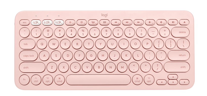 Logitech K380 für Mac Tastatur rose