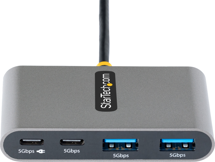 Hub USB 3.0 StarTech 4 ports, gris