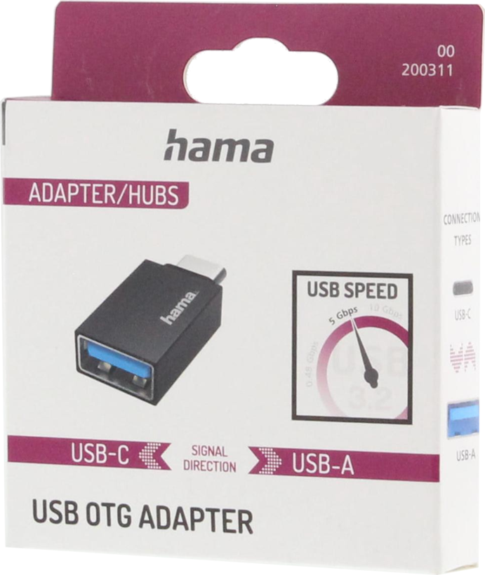 Hama USB Typ A - C Adapter